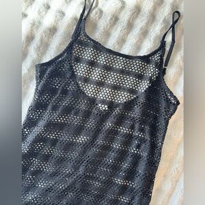 Wild Fable Black Swim Coverup